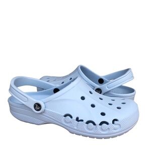 Crocs Baya Mineral Blue Clogs Unisex-Adult Men's Size 8m9 Or Women's Size 11
